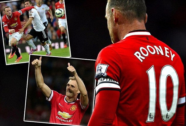 Rooney Ditunjuk van Gaal jadi Kapten MU